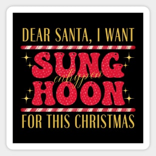 I Want Sunghoon For This Christmas ENHYPEN Magnet